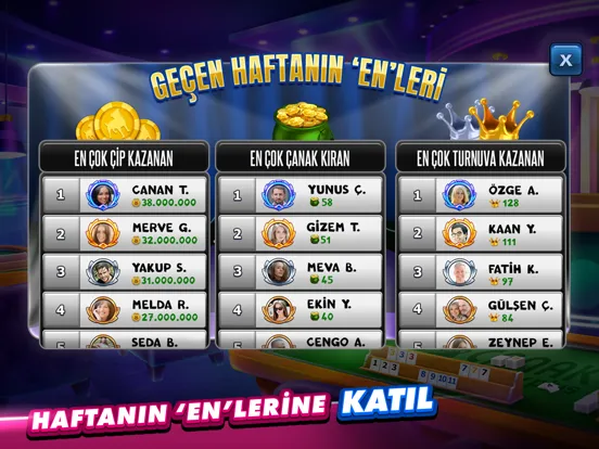 تصاویر Çanak Okey Plus iPad 