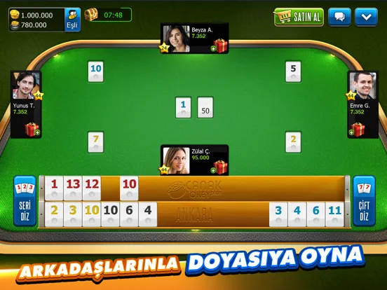 تصاویر Çanak Okey Plus iPad 