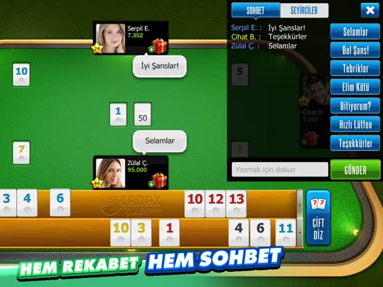 تصاویر Çanak Okey Plus iPad 
