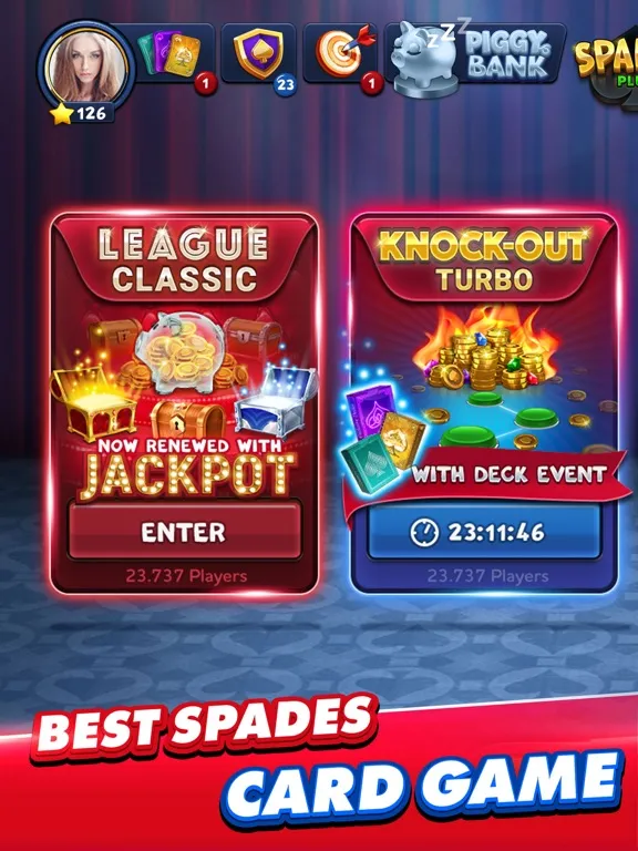 Spades Plus - Card Game iPad  Ekran Görüntüleri