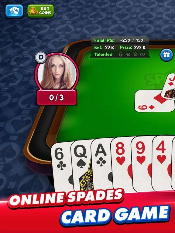 Spades Plus - Card Game iPad  Ekran Görüntüleri