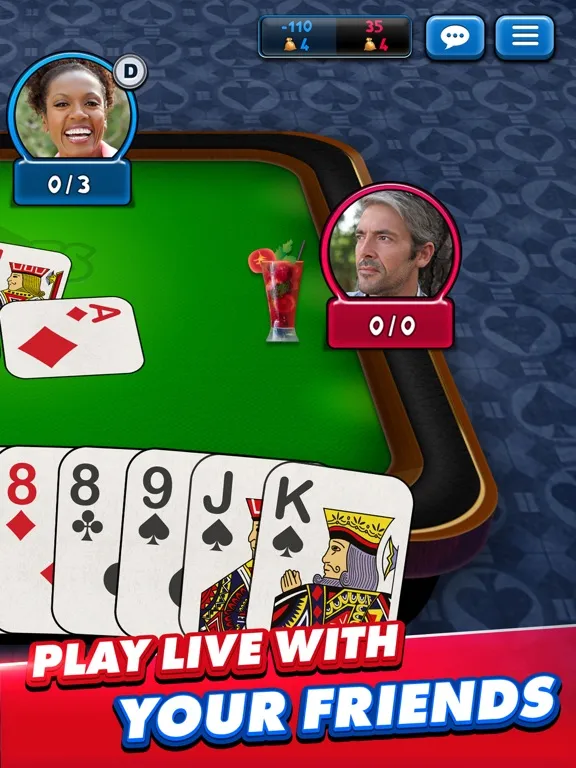 Spades Plus - Card Game iPad  Ekran Görüntüleri