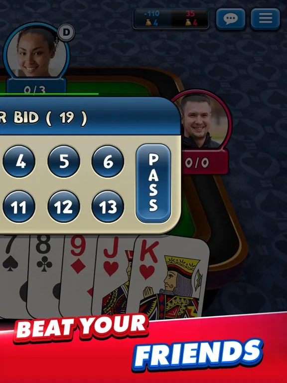 Spades Plus - Card Game iPad  Ekran Görüntüleri