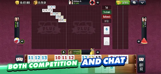 Tangkapan layar 101 Okey Plus Rummy Board Game