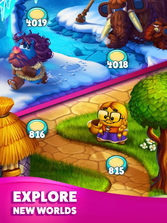 Ảnh chụp màn hình của Toy Blast iPad 