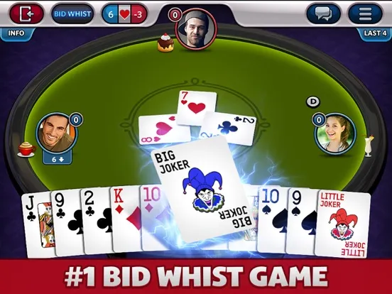 Bid Whist Plus iPad 應用截圖