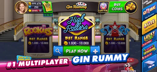 Gin Rummy Plus: Fun Card Game स्क्रीनशॉट