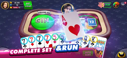 Gin Rummy Plus: Fun Card Game स्क्रीनशॉट