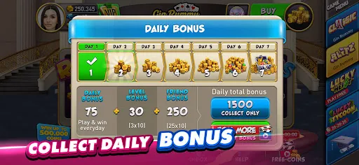 Gin Rummy Plus: Fun Card Game स्क्रीनशॉट