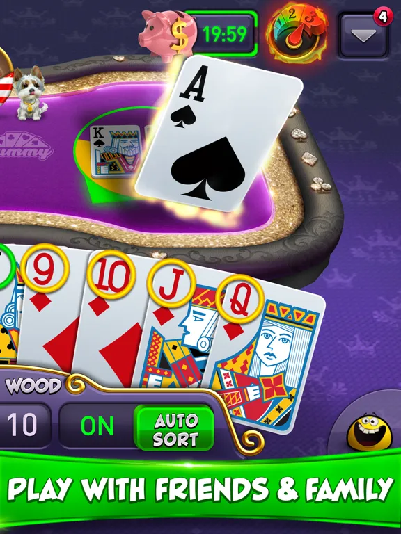 Ảnh chụp màn hình của Gin Rummy Plus - Fun Card Game iPad 