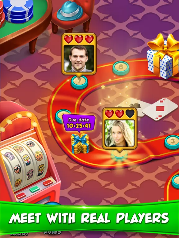 Ảnh chụp màn hình của Gin Rummy Plus - Fun Card Game iPad 