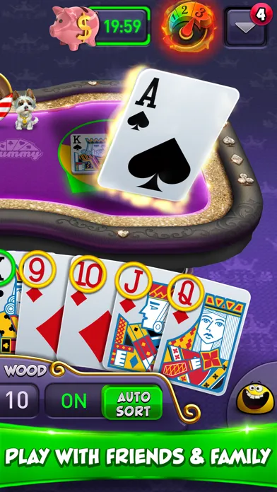 Ảnh chụp màn hình của Gin Rummy Plus - Fun Card Game