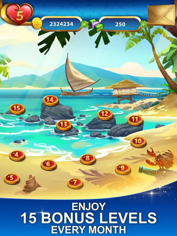 Lost Jewels - Match 3 Puzzle iPad  Ekran Görüntüleri