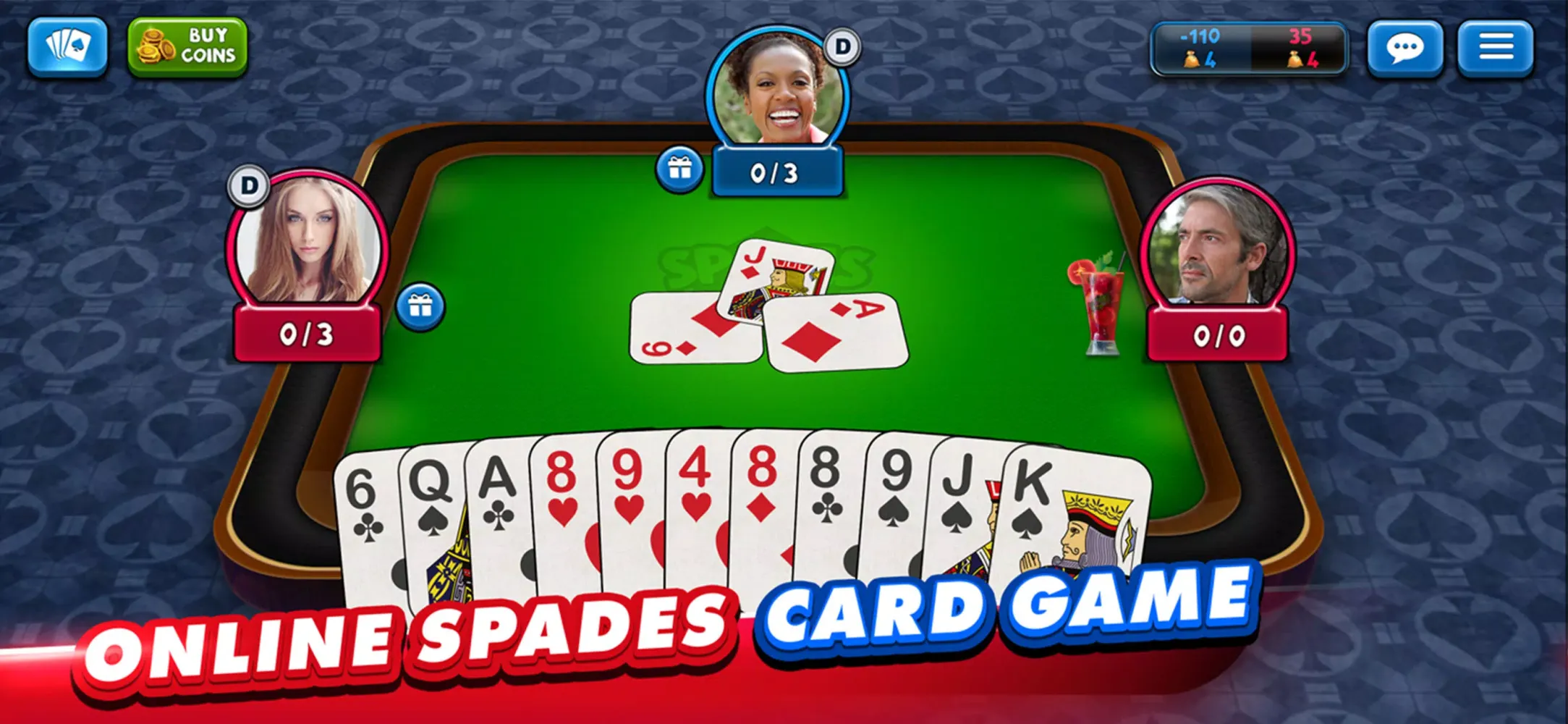 Spades Plus Screenshots