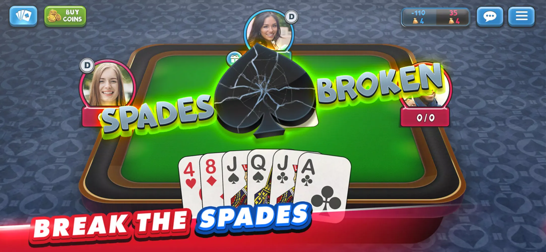 Spades Plus Screenshots