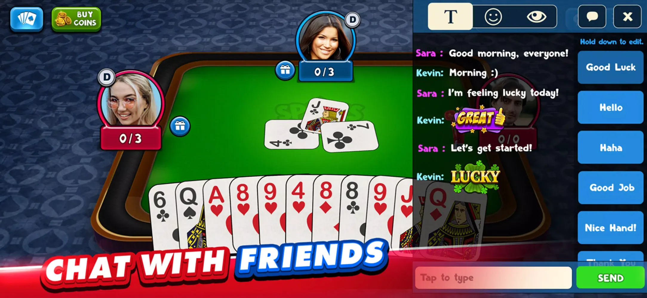 Spades Plus Screenshots