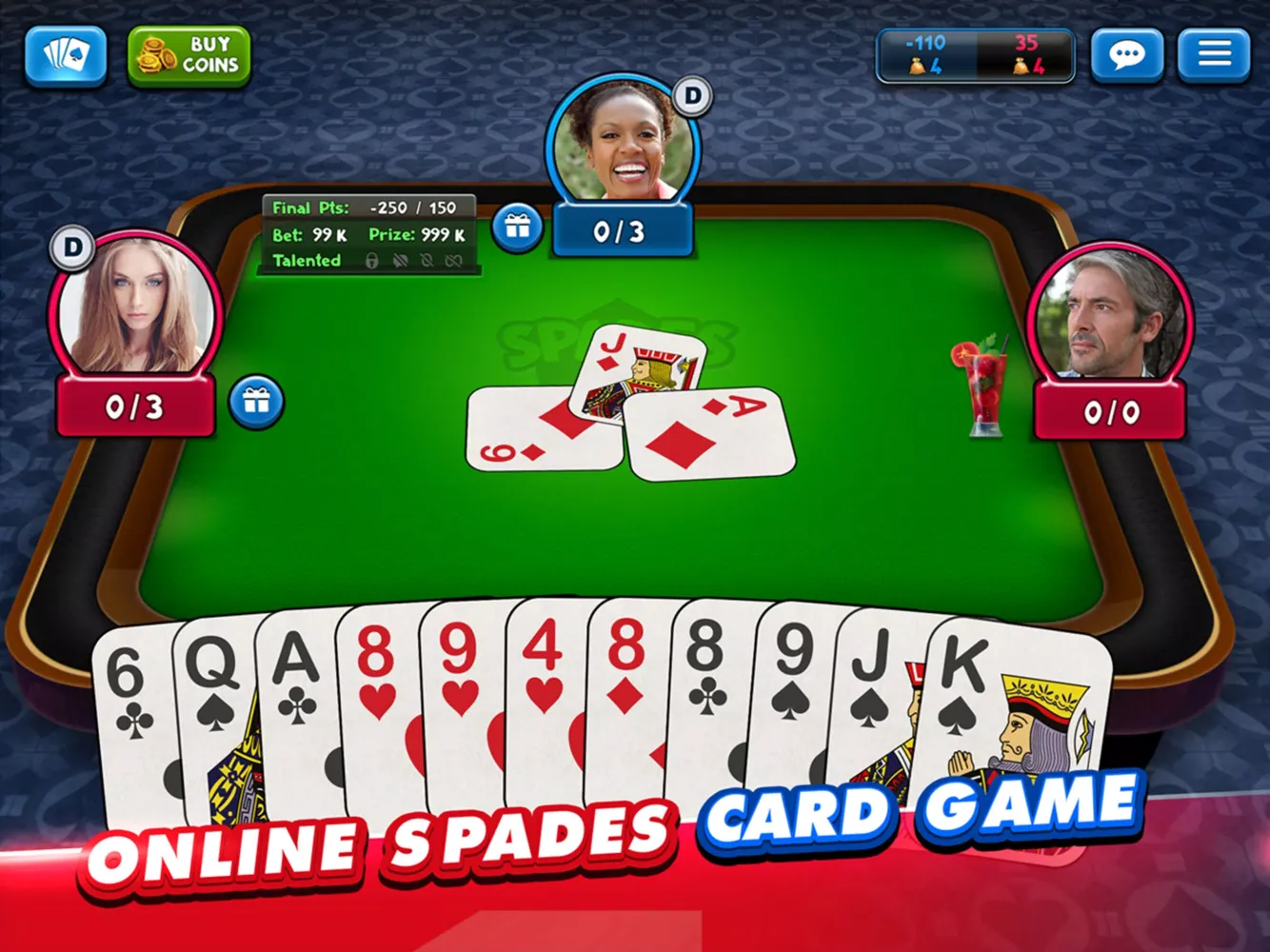 Spades Plus Screenshots