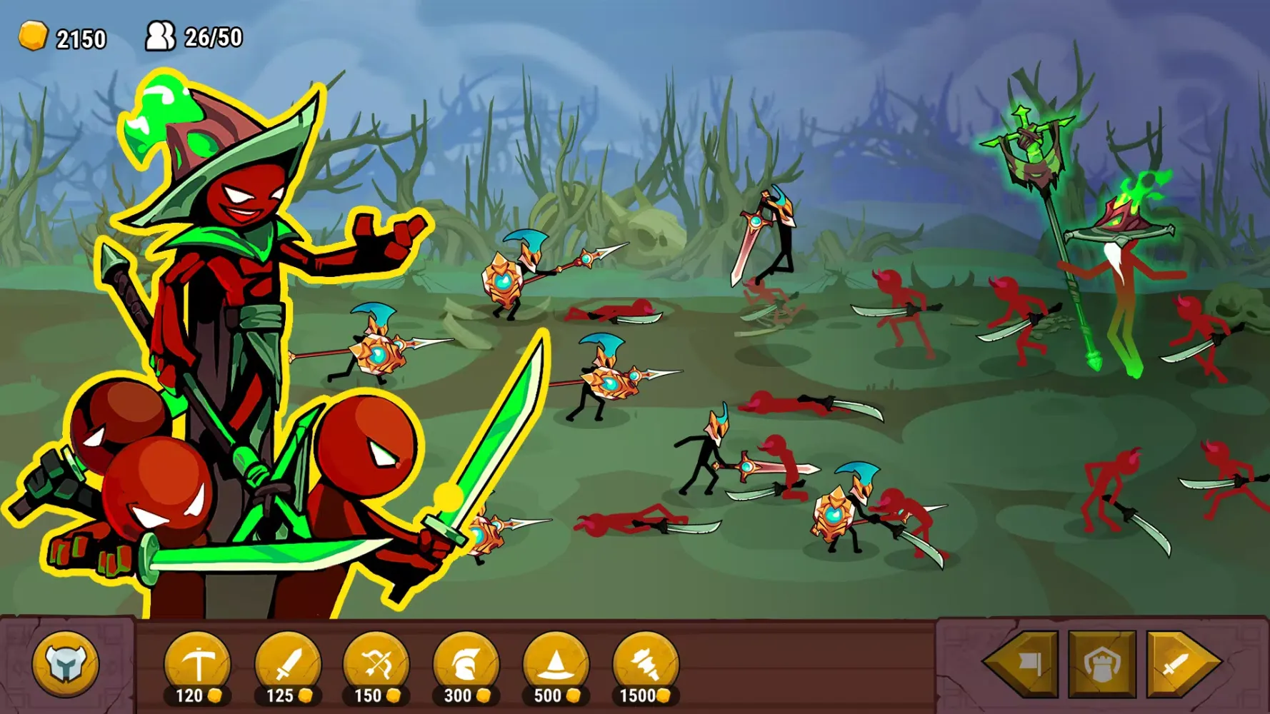 Stick Saga: Endless War سکرین شاٹس