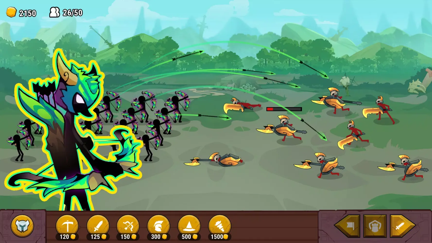 Stick Saga: Endless War سکرین شاٹس