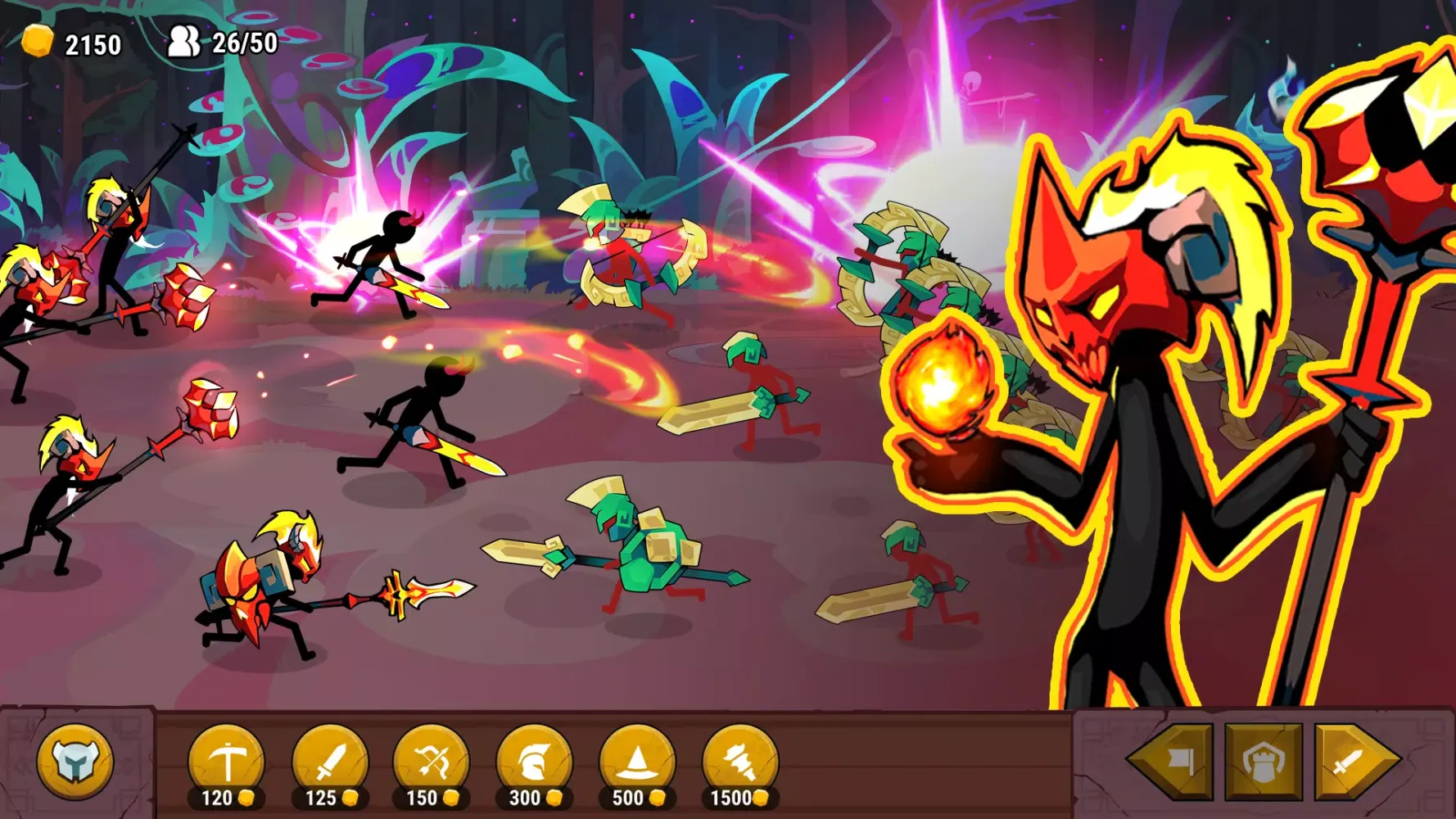 Stick Saga: Endless War سکرین شاٹس