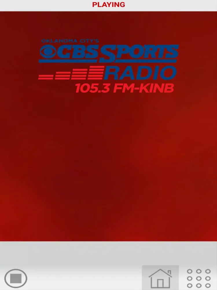 Скриншоты KINB FM 105.3 CBS iPad