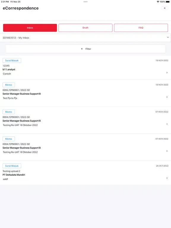 Captures d'écran de PEP FAST iPad 