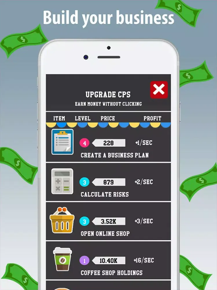 Скриншоты Rich Hipster Tycoon - Make It Rain edition! iPad 