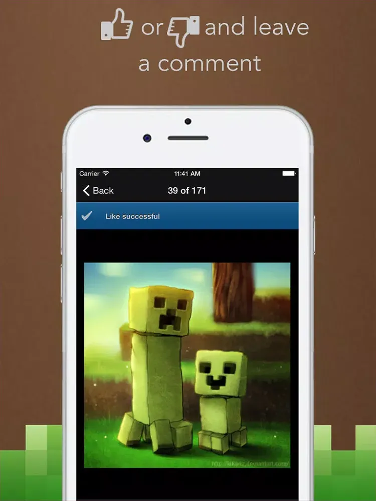 Wallpaper for Minecraft Free (unofficial) - Tips and Tricks, Skins and Community iPad  Screenshots