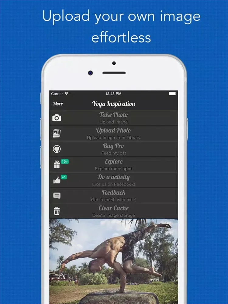 Captures d'écran de Yoga Inspiration PRO - Simply and Quick Yoga Workouts for Woman and Men with Healthy Poses, Fitness, Workout and Motivation iPad 