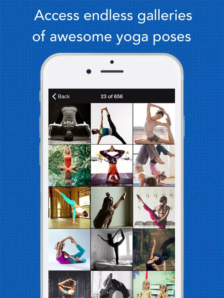 Captures d'écran de Yoga Inspiration PRO - Simply and Quick Yoga Workouts for Woman and Men with Healthy Poses, Fitness, Workout and Motivation iPad 