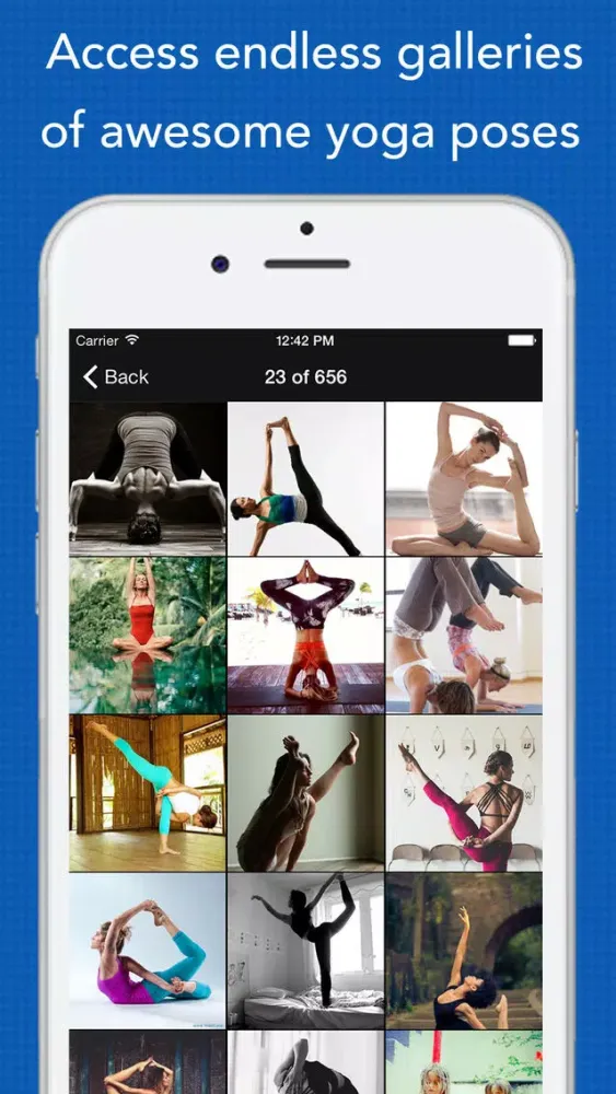 Captures d'écran de Yoga Inspiration PRO - Simply and Quick Yoga Workouts for Woman and Men with Healthy Poses, Fitness, Workout and Motivation