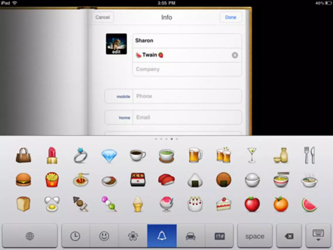 Emoji Emoticons Free + Photo Captions Collage - 300+ New Smiley Symbols & Icons for Messages & Emails iPad 应用截图
