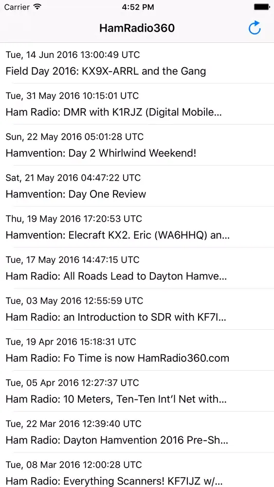 HamRadio360 Ekran Görüntüleri