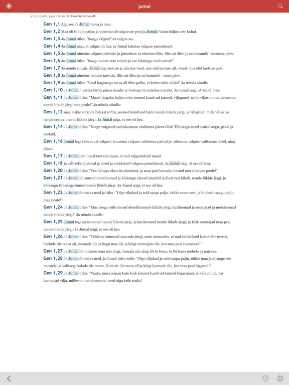 Piibel.NET iPad 应用截图