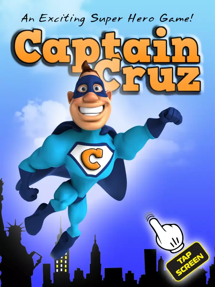 Ảnh chụp màn hình của Captain Cruz - An Exciting Super Hero Game iPad 