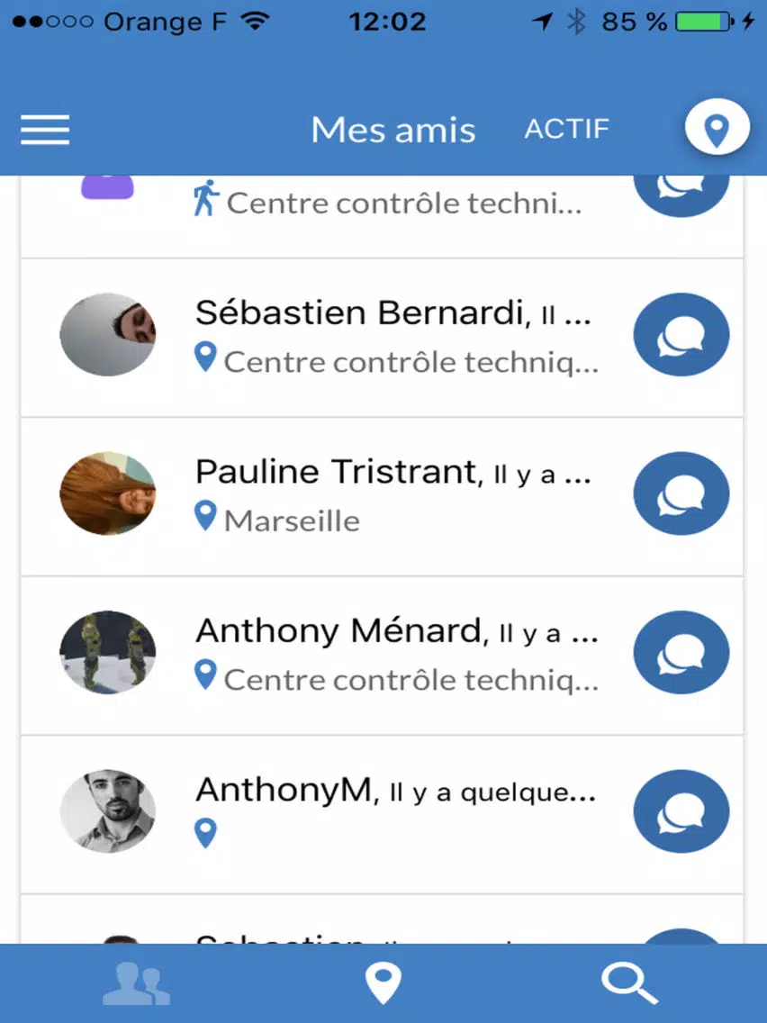 Tangkapan skrin Poke Community iPad 