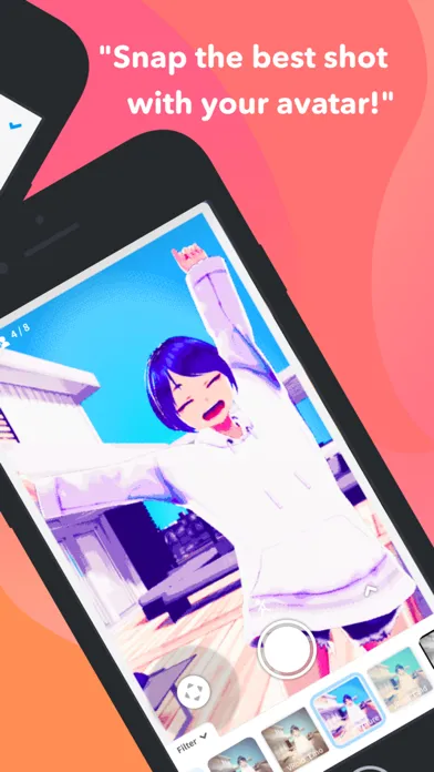 ภาพหน้าจอของ VRoid Mobile