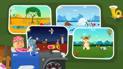 Capturas de tela do Racing cars game for kids 2-5