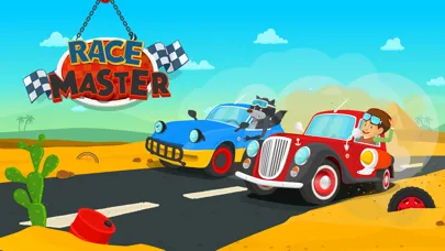 Capturas de tela do Racing cars game for kids 2-5