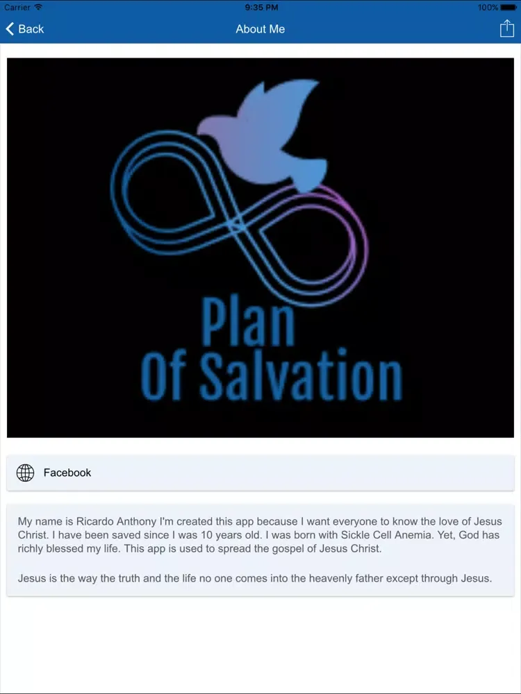 The Plan Of Salvation iPad 应用截图
