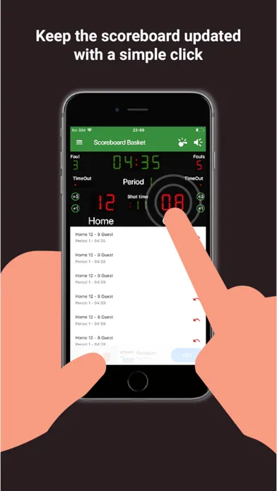 Scoreboard Basket Screenshots