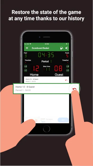 Scoreboard Basket Screenshots