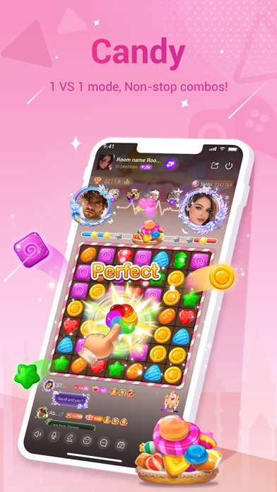 Playmate-Games&Chat&Friends स्क्रीनशॉट