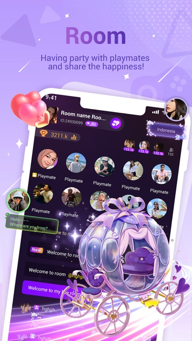 Playmate-Games&Chat&Friends स्क्रीनशॉट