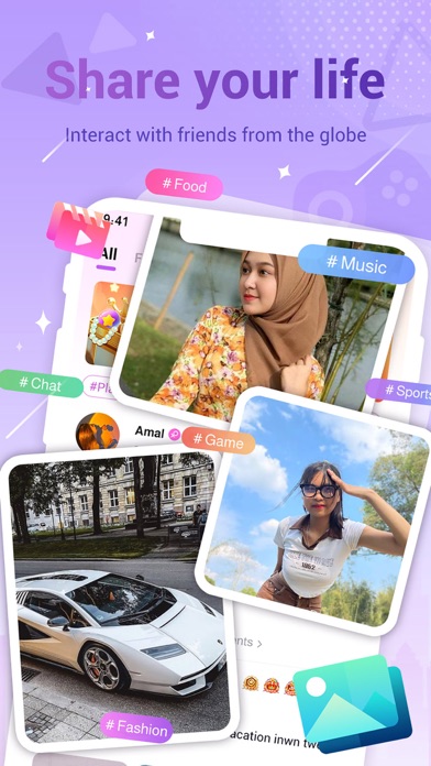 Playmate-Games&Chat&Friends स्क्रीनशॉट