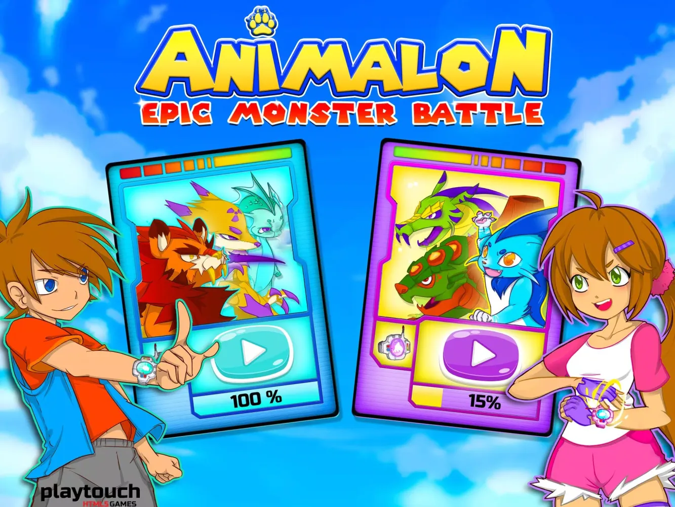Tangkapan skrin Animalon: Epic Monsters Battle