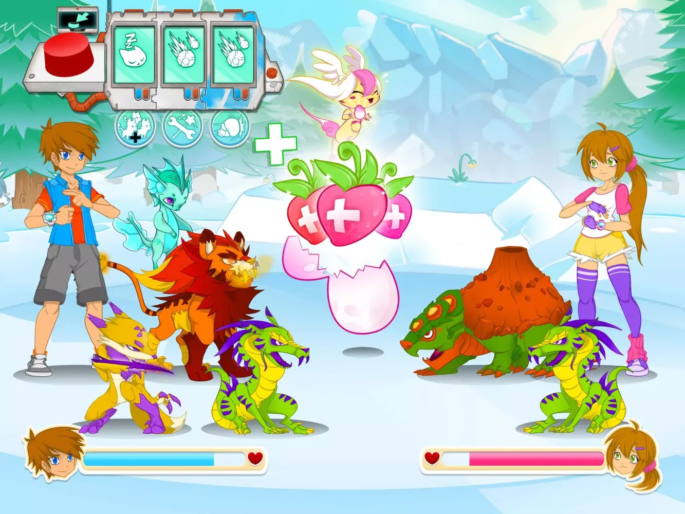 Tangkapan skrin Animalon: Epic Monsters Battle