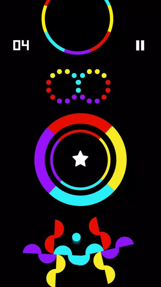 Captures d'écran de Ball Jump : Switch the colors