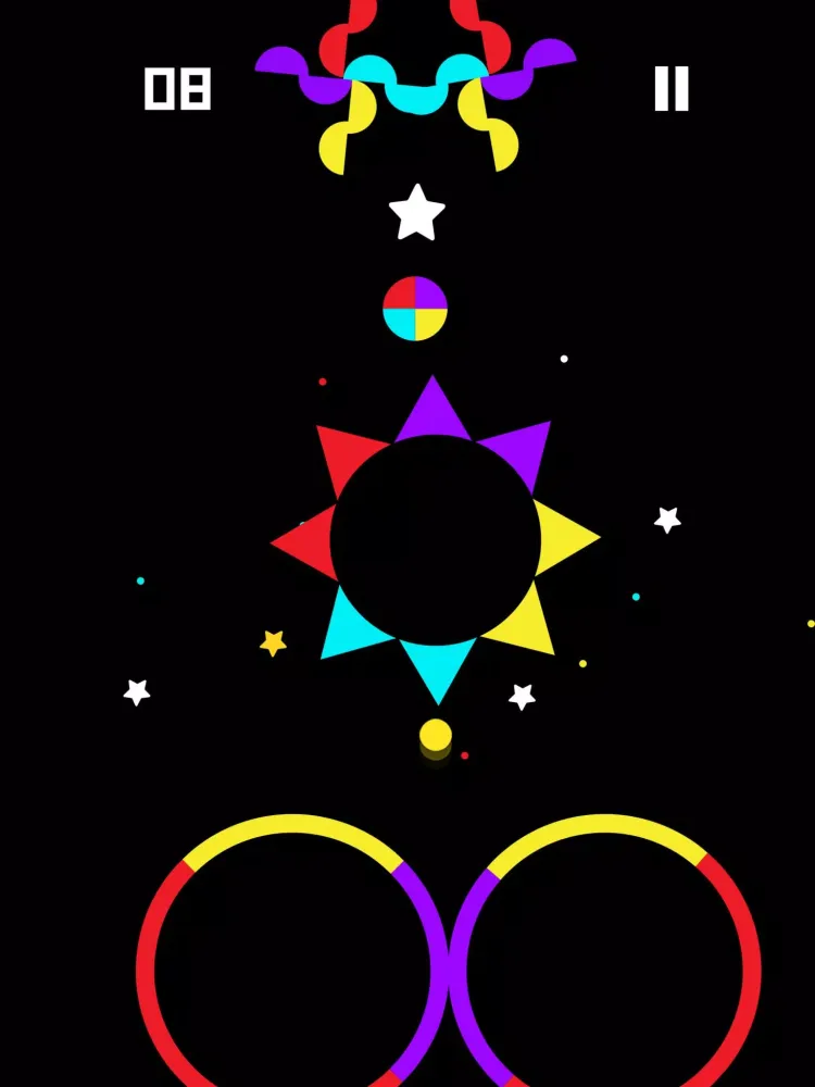Captures d'écran de Ball Jump : Switch the colors