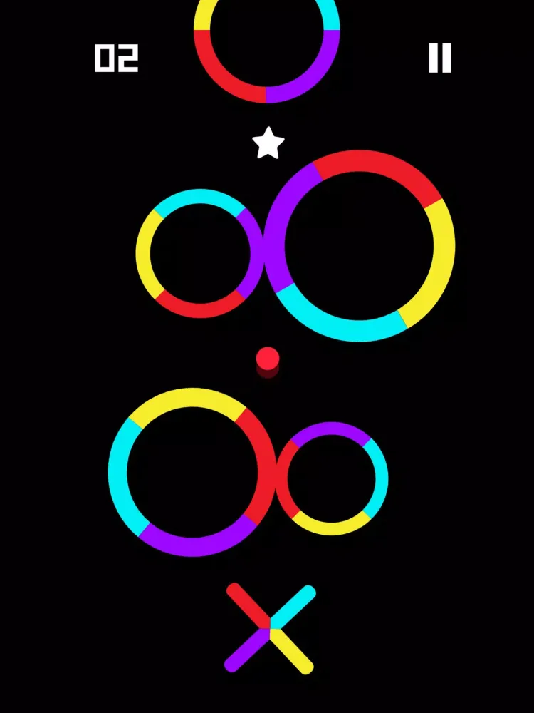 Captures d'écran de Ball Jump : Switch the colors